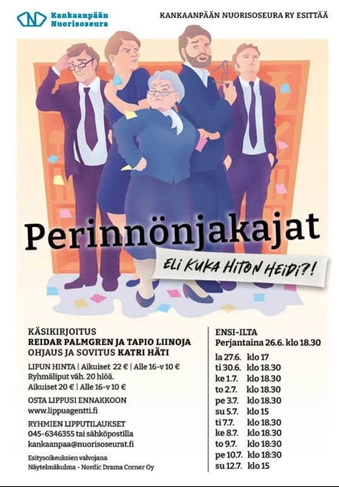 Kesäteatteri 2026 ja ruokailut viinitilalla